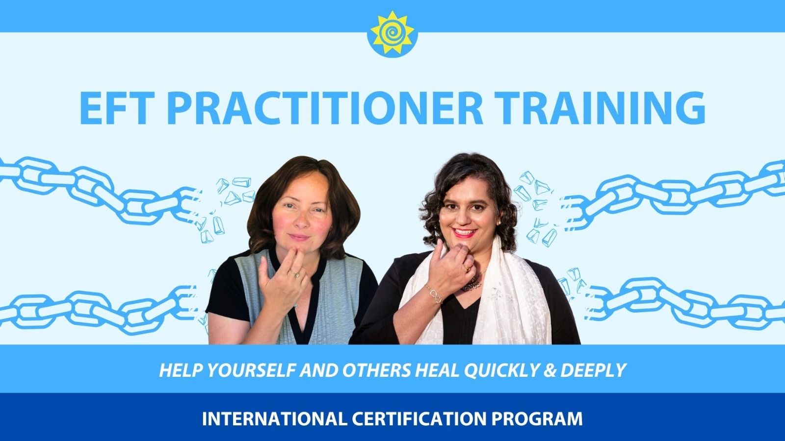EFT Practitioner Banner Jessica & Rangana